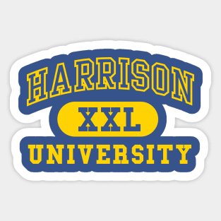 Harrison University Sticker